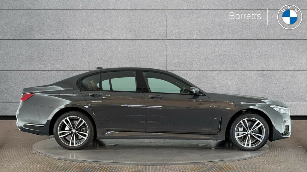 BMW 7 Series 3.0 740D Mht M Sport Saloon Hybrid AJ22DZM Grey #3