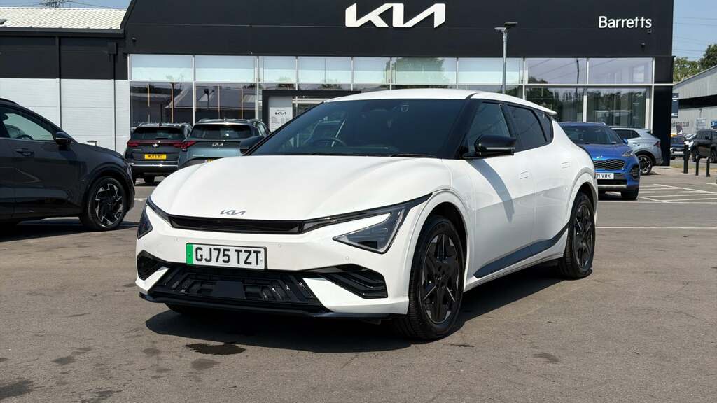 Kia EV6 84Kwh Gt-line Hatchback 225 Bhp White #6