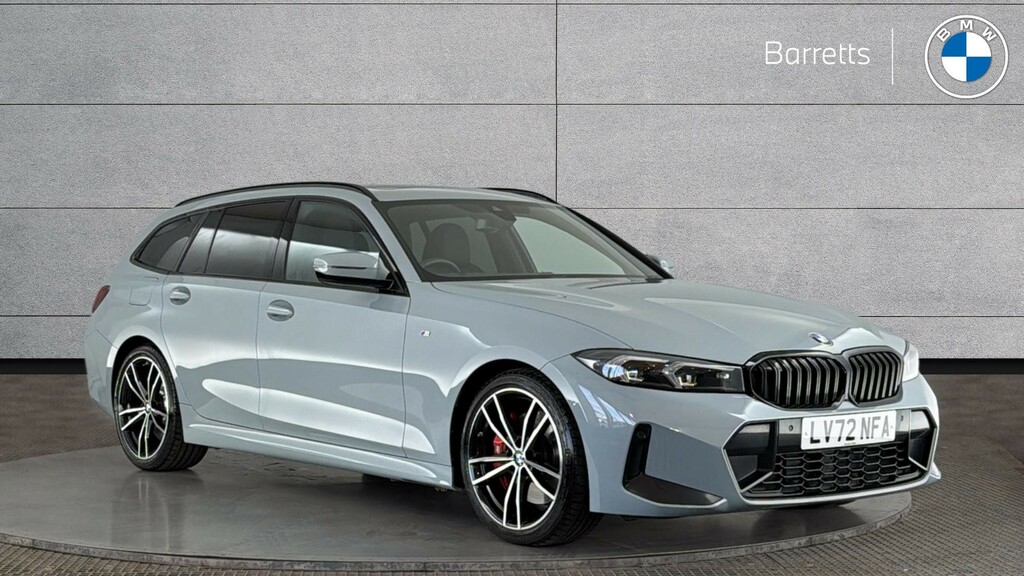 BMW 3 Series 2.0 320D Mht M Sport Touring Hybrid Aut Grey