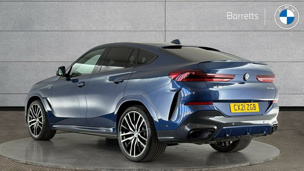 BMW X6 3.0 40D Mht M Sport Suv Hybrid Xdr Blue #2