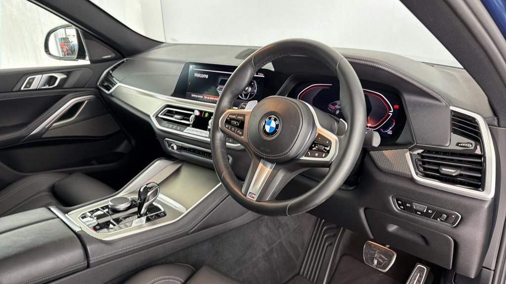BMW X6 3.0 40D Mht M Sport Suv Hybrid Xdr Blue #6