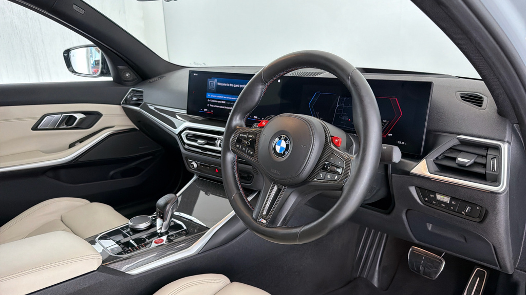 BMW M3 3.0 Biturbo Competition Saloon Steptron Grey #6