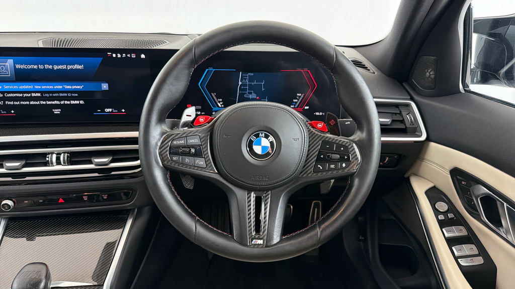BMW M3 3.0 Biturbo Competition Saloon Steptron Grey #5