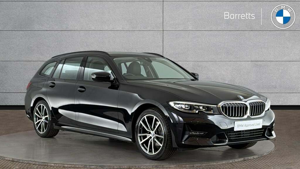 BMW 3 Series 2.0 320I Sport Touring Euro 6 Ss Black