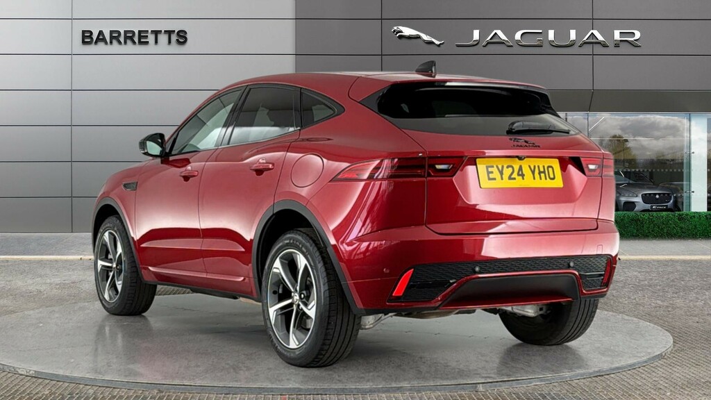 Jaguar E-Pace 1.5 P300e 11.5Kwh R-dynamic Se Black Suv Petro EY24YHO Red #2