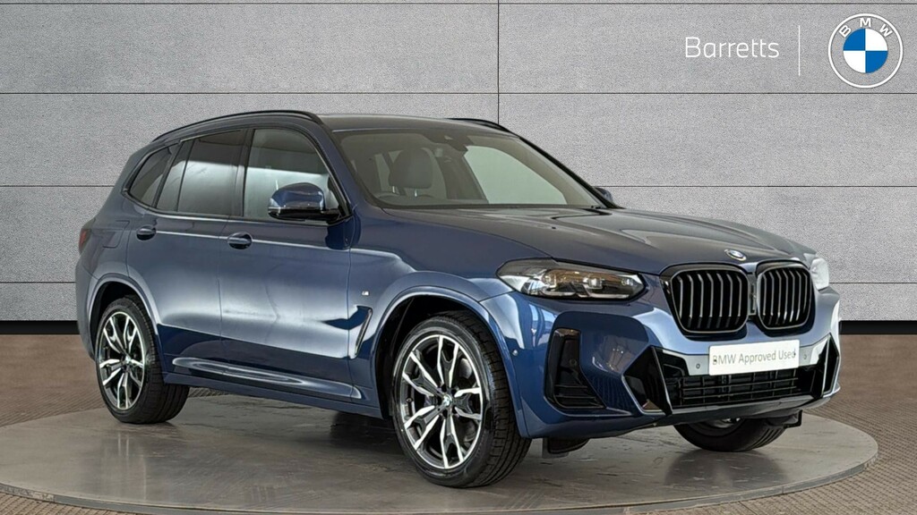 BMW X3 2.0 20D Mht M Sport Suv Hybrid Xdr Blue
