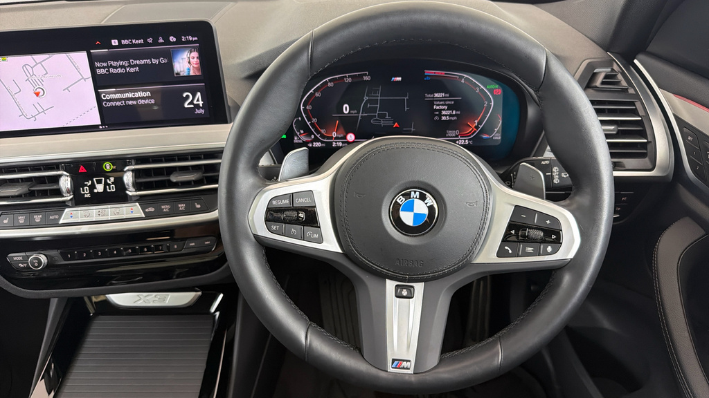 BMW X3 2.0 20D Mht M Sport Suv Hybrid Xdr Blue #5