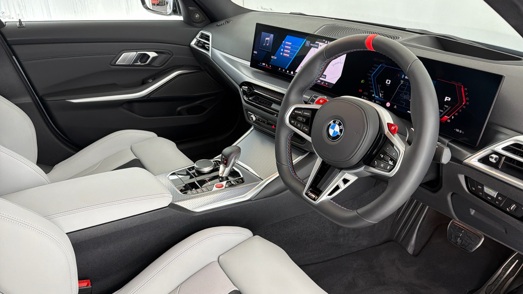 BMW M3 3.0 Biturbo Competition Saloon Steptron Grey #6