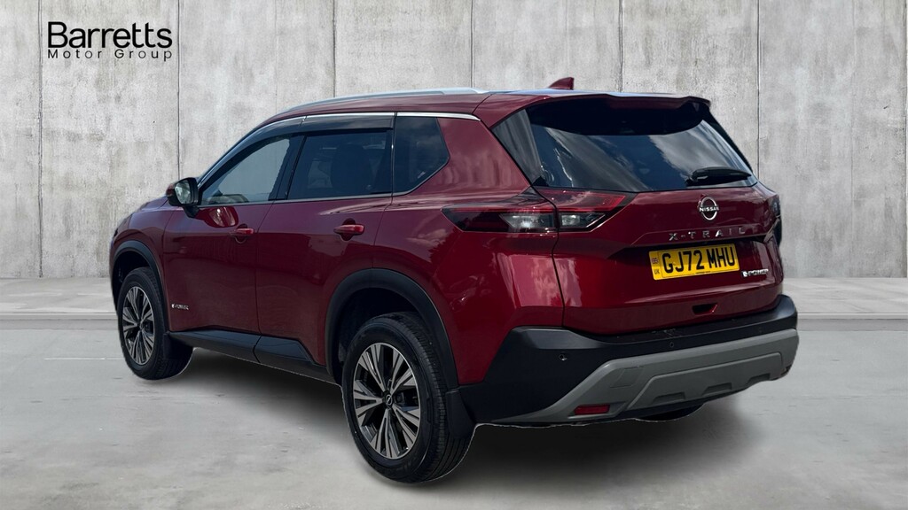 Nissan X-Trail 1.5 H E-power N-connecta Hybrid 5 Seat Red #3