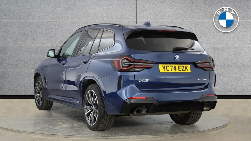 BMW X3 2.0 30E 12Kwh M Sport Suv Plug-in Hybri Blue #2