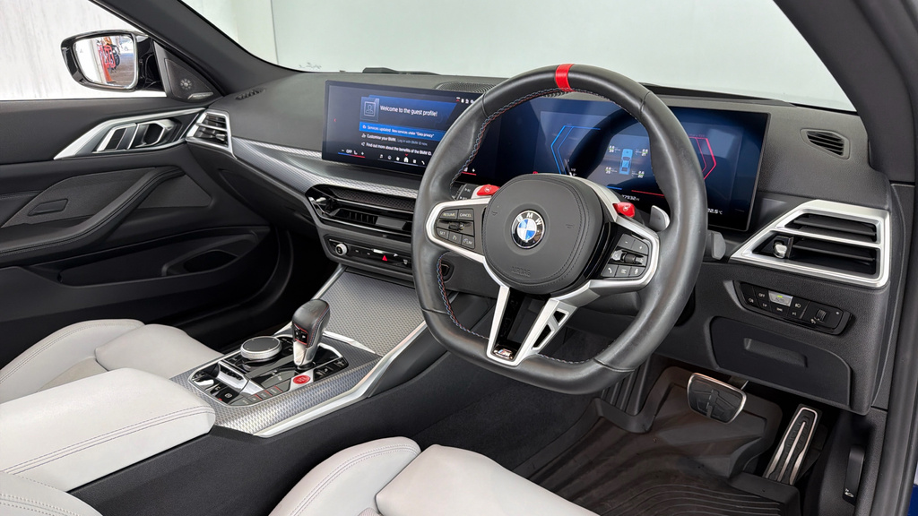 BMW M4 3.0 Biturbo Competition Convertible Ste Blue #6