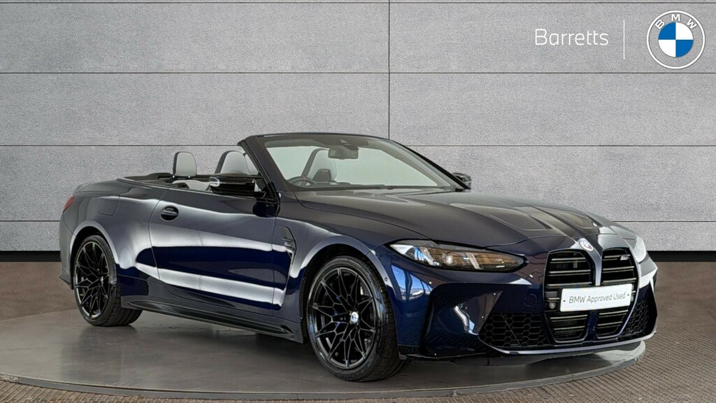 BMW M4 3.0 Biturbo Competition Convertible Ste Blue