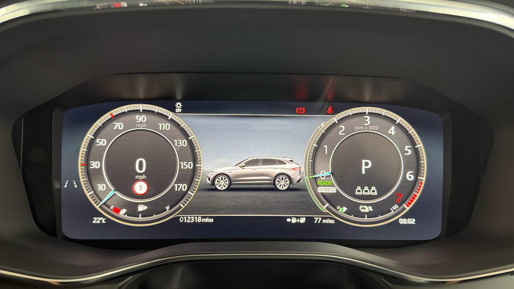 Jaguar F-Pace D200 Awd R-dynamic Hse Black Portofino Blue Blue #16