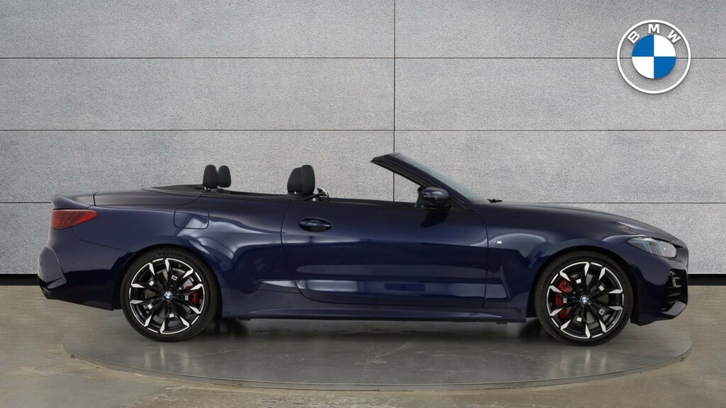 BMW 4 Series 2.0 420I M Sport Convertible Euro Blue #3