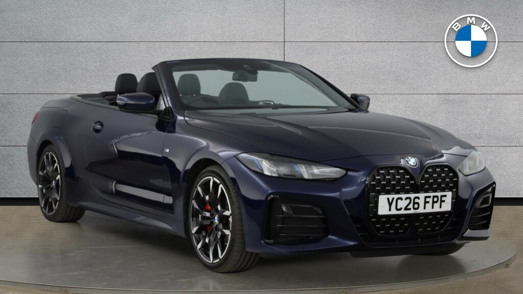 BMW 4 Series 2.0 420I M Sport Convertible Euro Blue
