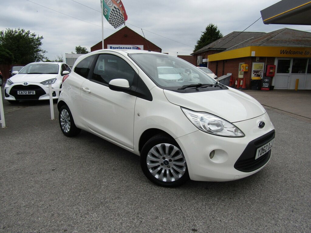 Ford KA 1.2 Zetec Euro 5 S S White