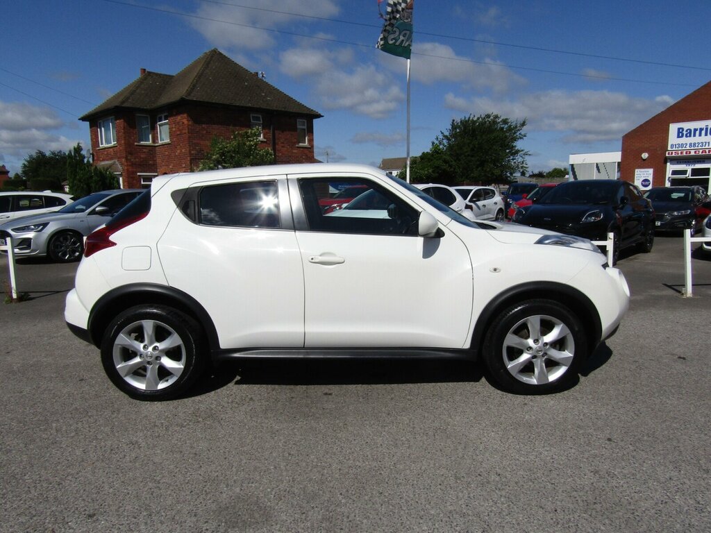 Nissan Juke 1.6 Acenta Euro 5 S S White #5