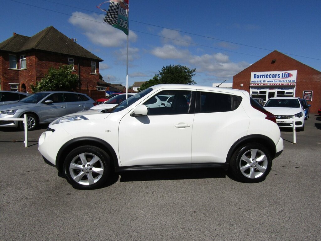 Nissan Juke 1.6 Acenta Euro 5 S S White #2