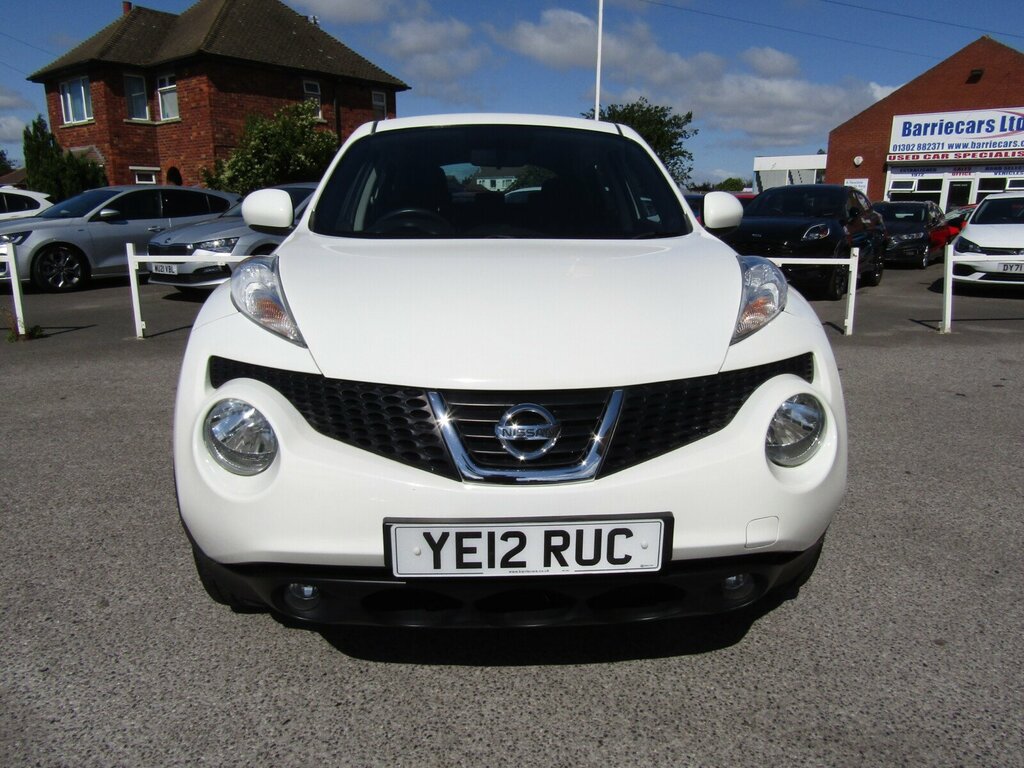 Nissan Juke 1.6 Acenta Euro 5 S S White #4