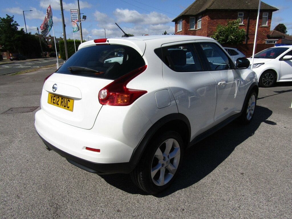 Nissan Juke 1.6 Acenta Euro 5 S S White #6