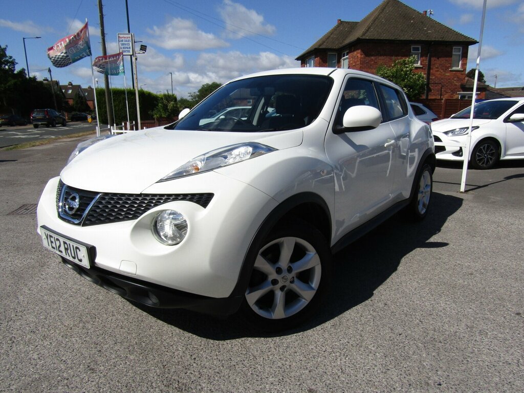 Nissan Juke 1.6 Acenta Euro 5 S S White #3