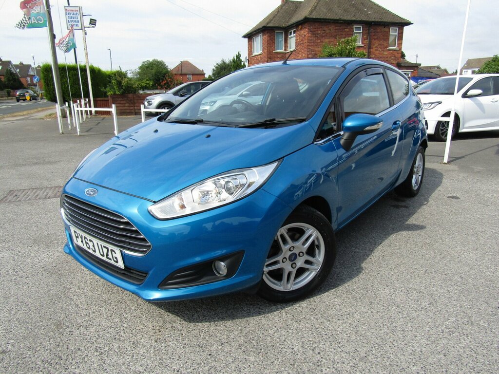 Ford Fiesta 1.25 Zetec Hatchback Euro 5 82 White #4