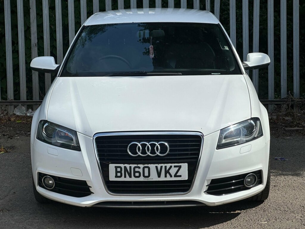 Audi A3 2.0 Tdi S Line Sportback Euro 5 Ss White #3