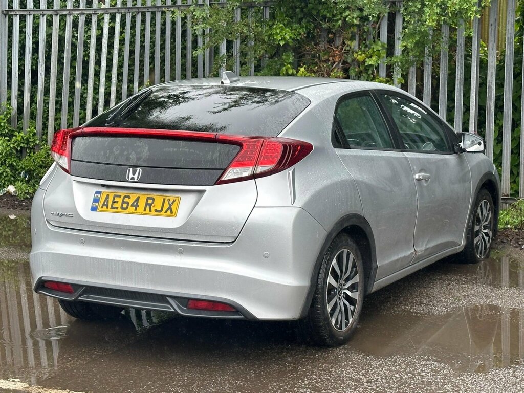 Honda Civic 1.6 I-dtec Se Plus Euro 5 Ss Silver #5