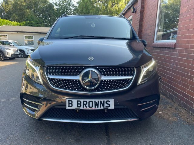 Mercedes-Benz V Class 2.0 V300d Amg Line G-tronic Euro 6 Ss 8 Se Black #7