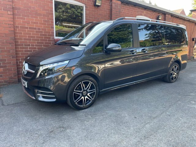 Mercedes-Benz V Class 2.0 V300d Amg Line G-tronic Euro 6 Ss 8 Se Black #13