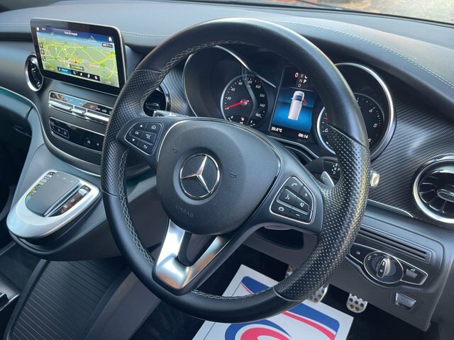 Mercedes-Benz V Class 2.0 V300d Amg Line G-tronic Euro 6 Ss 8 Se Black #9