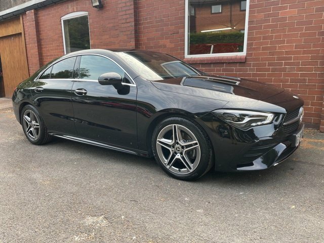 Mercedes-Benz CLA Class Cla180h Mhev Amg Line Black
