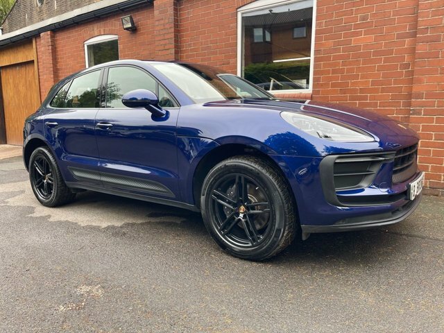 Porsche Macan Suv Pdk Blue