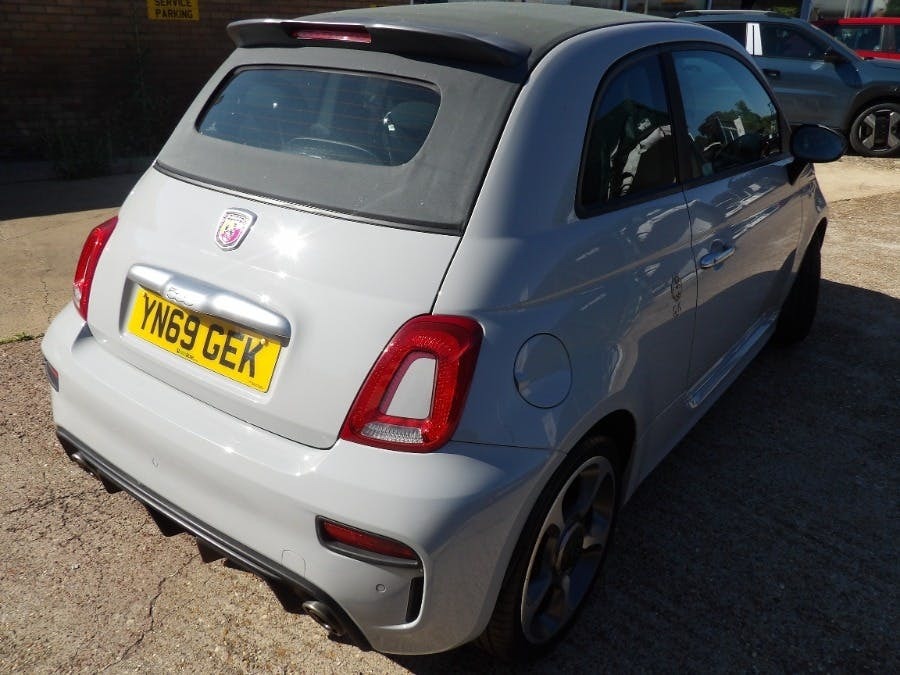 Abarth 595 1.4 T Jet 70Th Cabrio YN69GEK Grey #2