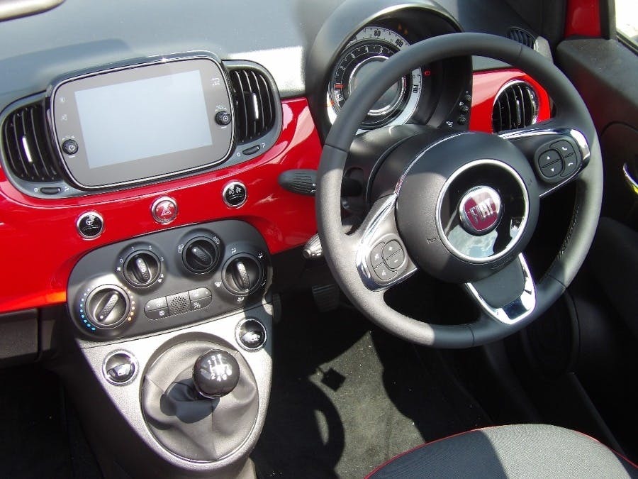 Fiat 500C Mhev Blue #7