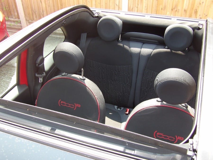 Fiat 500C 1.0 Mhev Red Convertible Ss Red #5