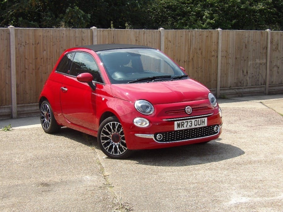 Fiat 500C 1.0 Mhev Red Convertible Ss Red