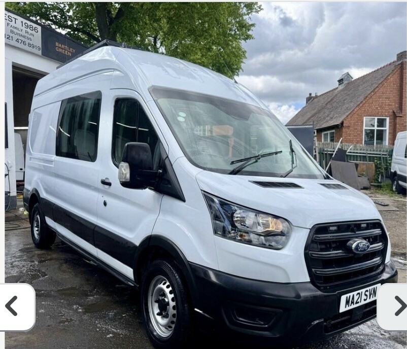 Ford Transit Custom Welfare Welfare Van Ideal Camper Conversion 2.0 Tr MA21SVN  #4