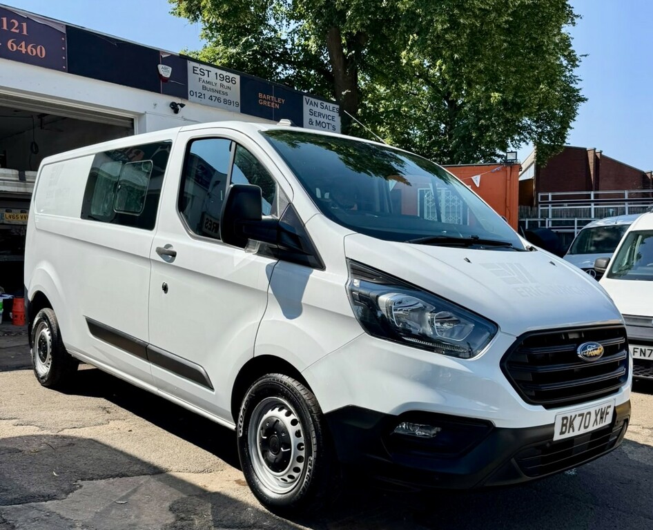 Ford Transit Custom Combi Van Combi Crew 2.0 320 Ecoblue Leader 2020 