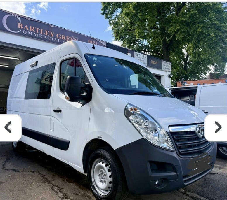 Vauxhall Movano Welfare 2.3 Cdti 3500 Welfare Van Ideal Camper Con