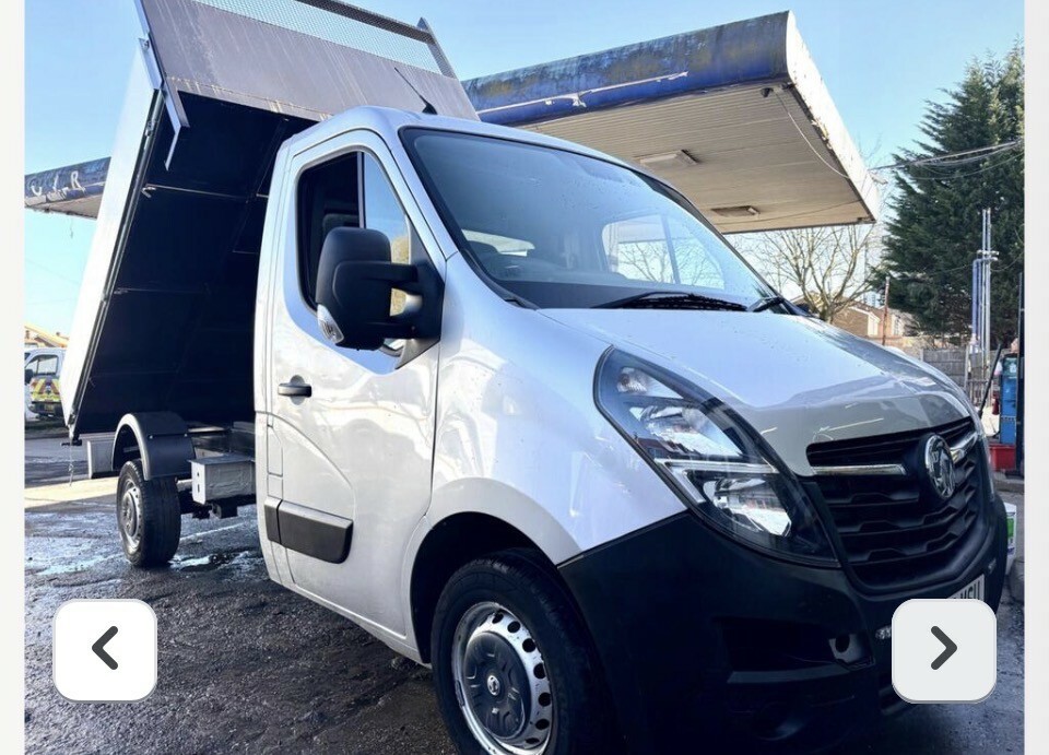 Vauxhall Movano Tipper Tipper 2.3 Cdti 3500 Biturbo 202069 #3