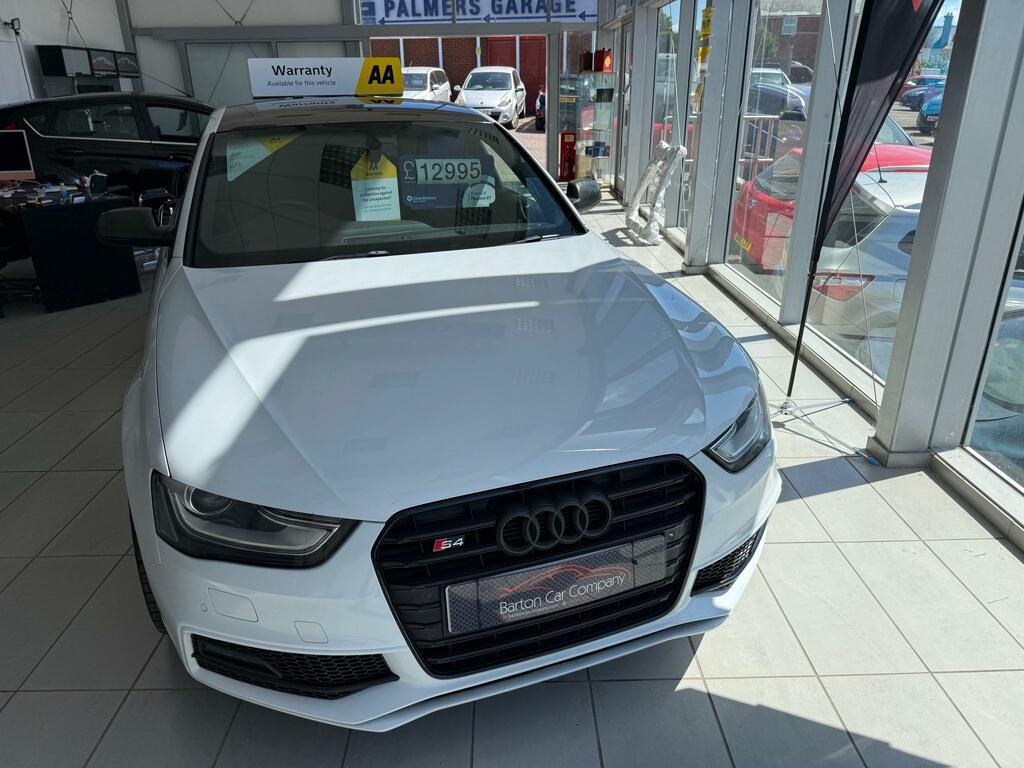 Audi S4 Tfsi Quattro Black Edition White