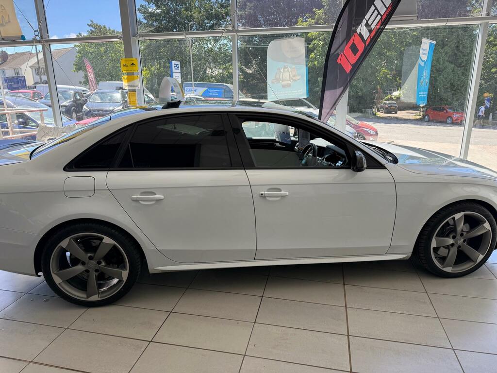 Audi S4 Tfsi Quattro Black Edition White #2