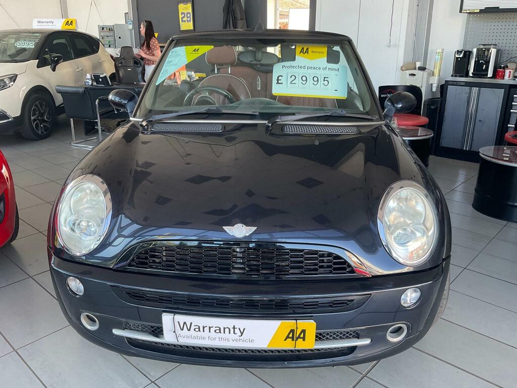 Mini Convertible One Sidewalk Black #2