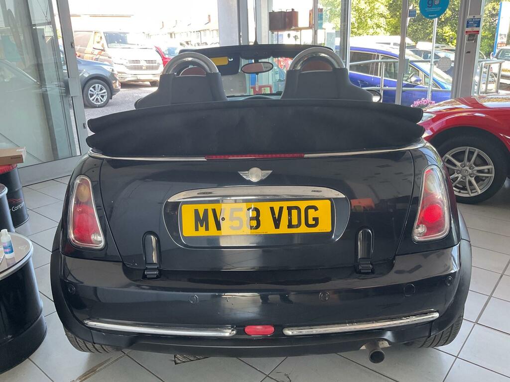 Mini Convertible One Sidewalk Black #6