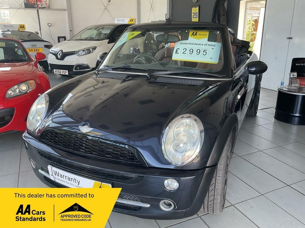 Mini Convertible One Sidewalk Black