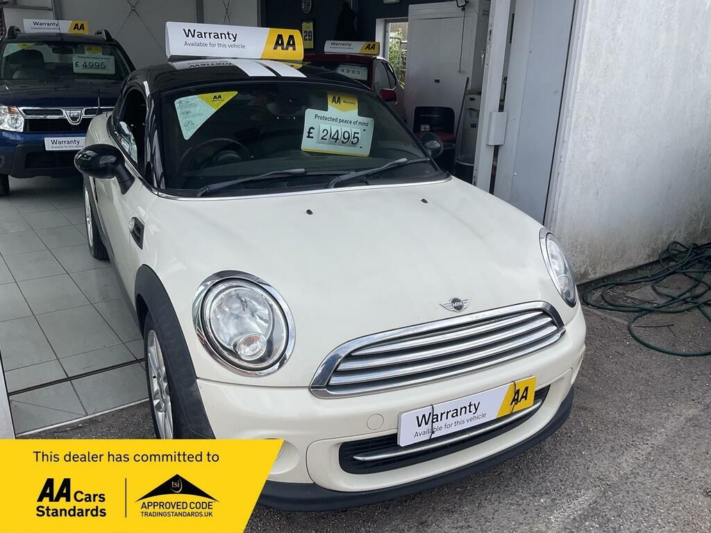 Mini Coupe Cooper White