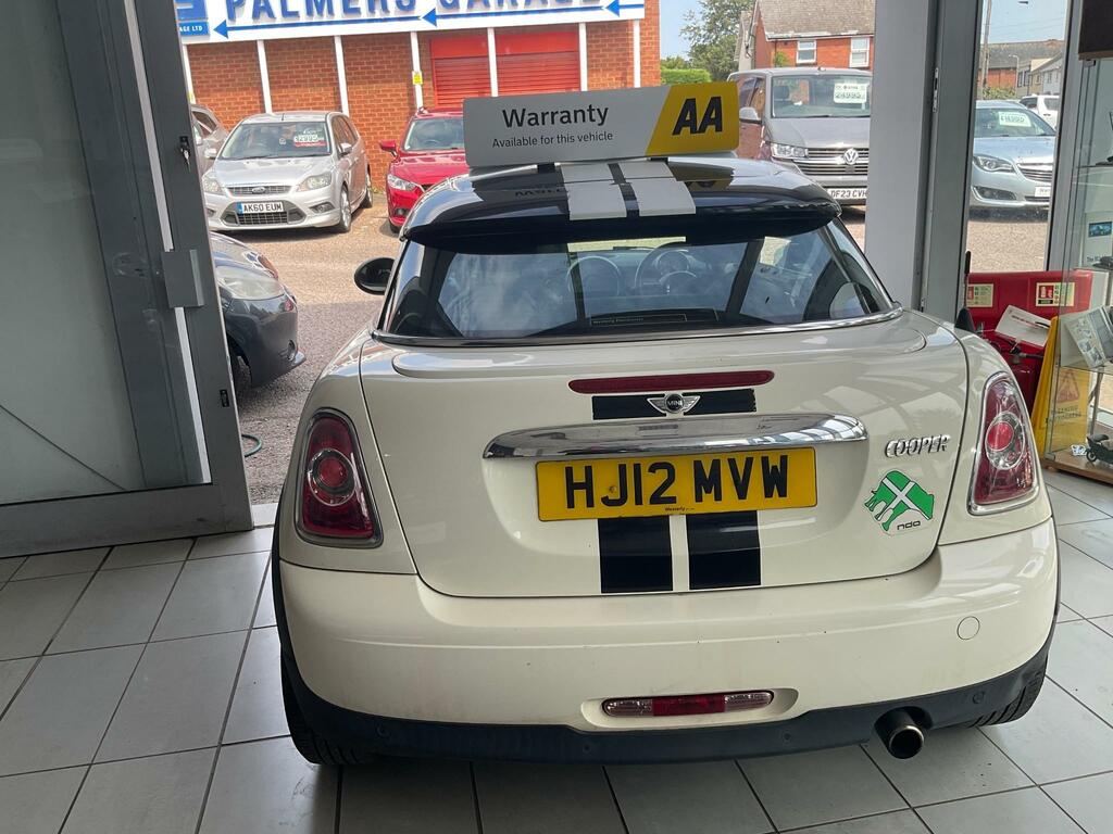 Mini Coupe Cooper White #6