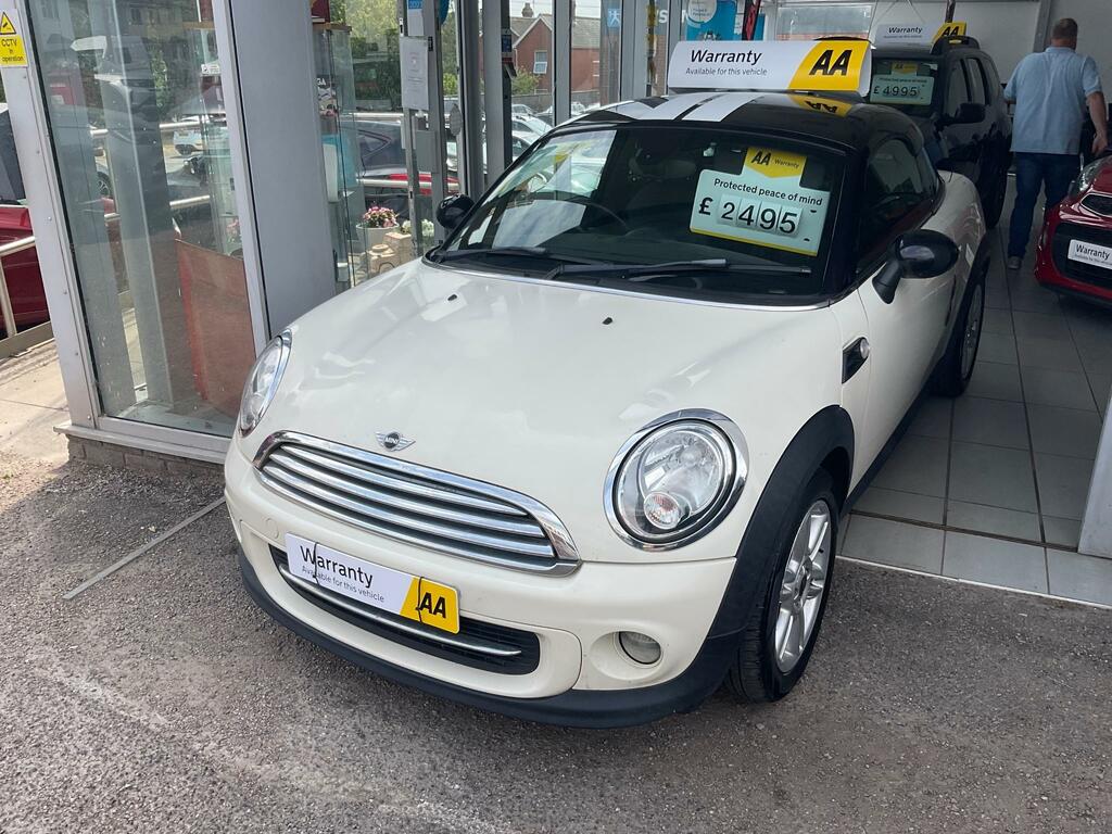 Mini Coupe Cooper White #3