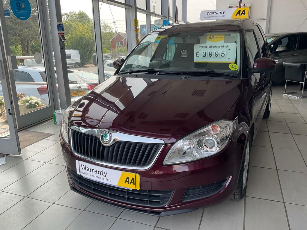Skoda Roomster Se Tdi Cr 90 Red #4